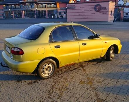 Жовтий Деу Ланос, об'ємом двигуна 1.5 л та пробігом 187 тис. км за 1100 $, фото 3 на Automoto.ua