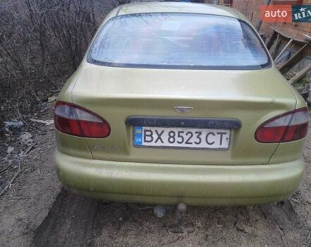 Желтый Дэу Ланос, объемом двигателя 1.5 л и пробегом 400 тыс. км за 1800 $, фото 1 на Automoto.ua