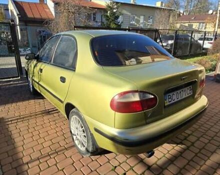 Желтый Дэу Ланос, объемом двигателя 1.5 л и пробегом 310 тыс. км за 1500 $, фото 3 на Automoto.ua