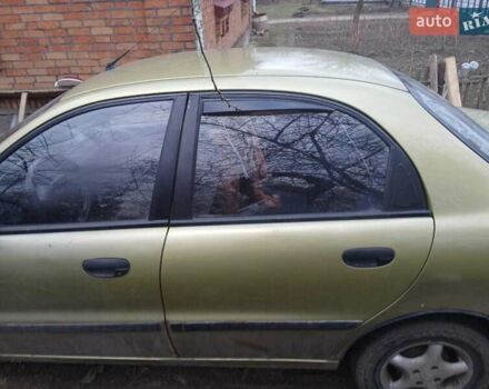 Желтый Дэу Ланос, объемом двигателя 1.5 л и пробегом 400 тыс. км за 1800 $, фото 3 на Automoto.ua