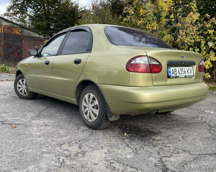 Желтый Дэу Ланос, объемом двигателя 1.5 л и пробегом 235 тыс. км за 1800 $, фото 7 на Automoto.ua
