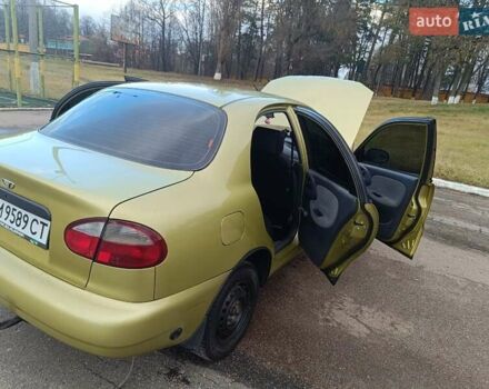 Жовтий Деу Ланос, об'ємом двигуна 1.5 л та пробігом 100 тис. км за 2500 $, фото 4 на Automoto.ua