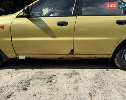 Дэу Ланос 2007 в Киеве на Automoto.ua Желтый Дэу Ланос, объемом двигателя 1.5 л и пробегом 180 тыс. км за 1200 $, фото 4 на Automoto.ua