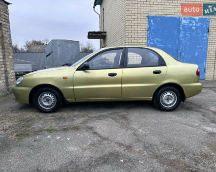 Жовтий Деу Ланос, об'ємом двигуна 1.4 л та пробігом 64 тис. км за 2550 $, фото 1 на Automoto.ua