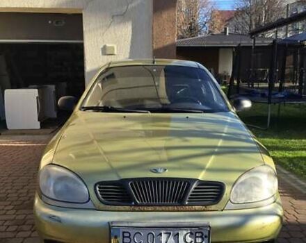 Желтый Дэу Ланос, объемом двигателя 1.5 л и пробегом 310 тыс. км за 1500 $, фото 7 на Automoto.ua