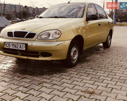 Жовтий Деу Ланос, об'ємом двигуна 1.39 л та пробігом 240 тис. км за 1700 $, фото 2 на Automoto.ua
