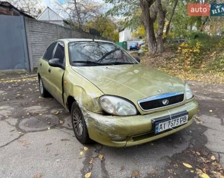 Жовтий Деу Ланос, об'ємом двигуна 1.5 л та пробігом 200 тис. км за 1500 $, фото 4 на Automoto.ua