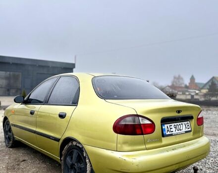 Желтый Дэу Ланос, объемом двигателя 1.5 л и пробегом 248 тыс. км за 2700 $, фото 7 на Automoto.ua