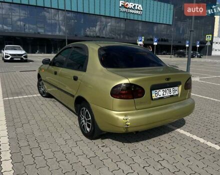 Желтый Дэу Ланос, объемом двигателя 1.5 л и пробегом 89 тыс. км за 2500 $, фото 8 на Automoto.ua