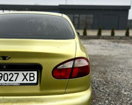 Желтый Дэу Ланос, объемом двигателя 1.5 л и пробегом 248 тыс. км за 2700 $, фото 5 на Automoto.ua