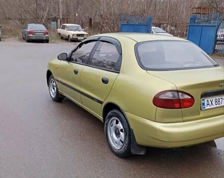 Желтый Дэу Ланос, объемом двигателя 1.39 л и пробегом 195 тыс. км за 2200 $, фото 6 на Automoto.ua