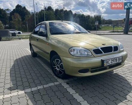Желтый Дэу Ланос, объемом двигателя 1.5 л и пробегом 89 тыс. км за 2500 $, фото 5 на Automoto.ua
