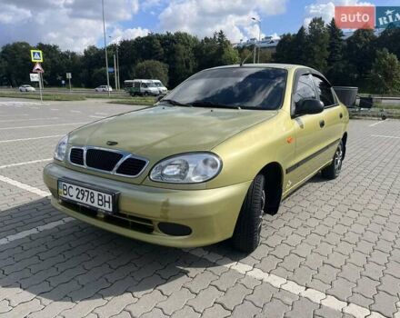 Желтый Дэу Ланос, объемом двигателя 1.5 л и пробегом 89 тыс. км за 2500 $, фото 7 на Automoto.ua