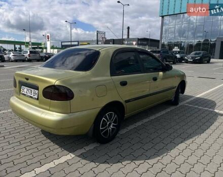 Желтый Дэу Ланос, объемом двигателя 1.5 л и пробегом 89 тыс. км за 2500 $, фото 6 на Automoto.ua