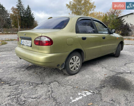 Желтый Дэу Ланос, объемом двигателя 1.5 л и пробегом 235 тыс. км за 1800 $, фото 5 на Automoto.ua