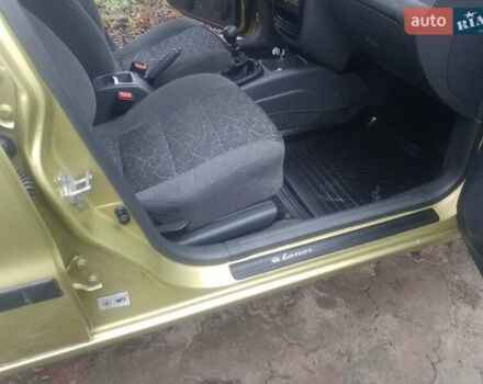 Желтый Дэу Ланос, объемом двигателя 1.5 л и пробегом 190 тыс. км за 1750 $, фото 14 на Automoto.ua