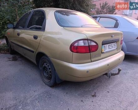 Желтый Дэу Ланос, объемом двигателя 1.6 л и пробегом 137 тыс. км за 1500 $, фото 9 на Automoto.ua