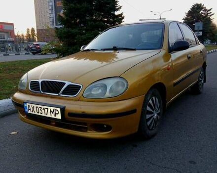 Дэу Ланос 2002 в Харькове на Automoto.ua Желтый Дэу Ланос, объемом двигателя 1.5 л и пробегом 190 тыс. км за 1800 $, фото 1 на Automoto.ua