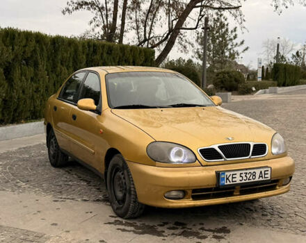 Желтый Дэу Ланос, объемом двигателя 1.5 л и пробегом 167 тыс. км за 2300 $, фото 1 на Automoto.ua