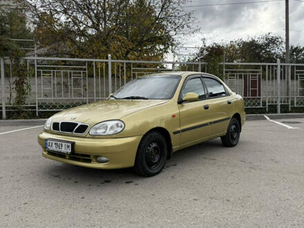 Дэу Ланос 2003 в Харькове на Automoto.ua Желтый Дэу Ланос, объемом двигателя 1.6 л и пробегом 262 тыс. км за 3300 $, фото 1 на Automoto.ua