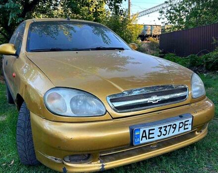 Жовтий Деу Ланос, об'ємом двигуна 1.5 л та пробігом 450 тис. км за 1380 $, фото 1 на Automoto.ua