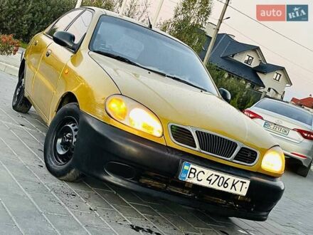 Деу Ланос 2003 у Трускавце на Automoto.ua Жовтий Деу Ланос, об'ємом двигуна 1.3 л та пробігом 240 тис. км за 750 $, фото 1 на Automoto.ua