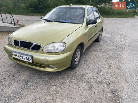 Дэу Ланос 2006 в Виннице на Automoto.ua Желтый Дэу Ланос, объемом двигателя 1.5 л и пробегом 270 тыс. км за 1250 $, фото 1 на Automoto.ua