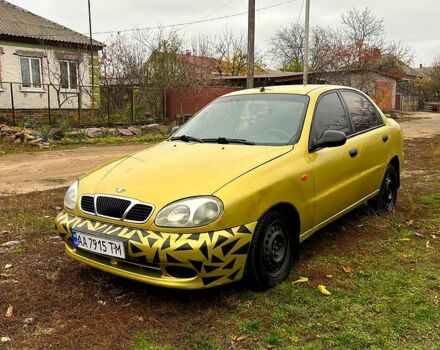 Жовтий Деу Ланос, об'ємом двигуна 1.5 л та пробігом 300 тис. км за 1000 $, фото 1 на Automoto.ua