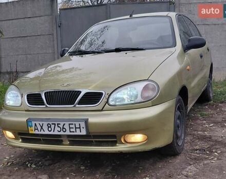 Желтый Дэу Ланос, объемом двигателя 1.5 л и пробегом 250 тыс. км за 1700 $, фото 1 на Automoto.ua