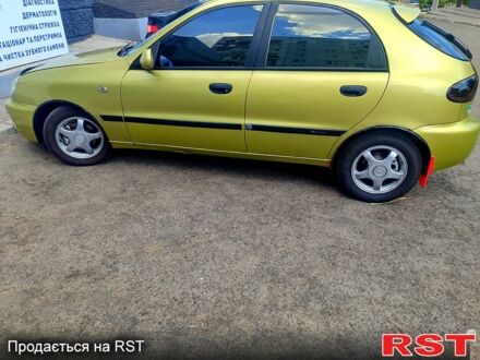 Дэу Ланос 2007 в Овидиополе на Automoto.ua Желтый Дэу Ланос, объемом двигателя 1.5 л и пробегом 320 тыс. км за 2200 $, фото 1 на Automoto.ua