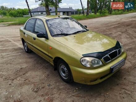 Дэу Ланос 2007 в Сумах на Automoto.ua Желтый Дэу Ланос, объемом двигателя 1.5 л и пробегом 168 тыс. км за 1850 $, фото 1 на Automoto.ua
