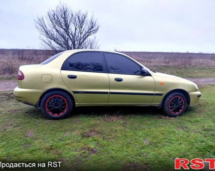 Желтый Дэу Ланос, объемом двигателя 1.5 л и пробегом 258 тыс. км за 2300 $, фото 1 на Automoto.ua