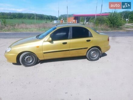 Деу Ланос 2007 у Мерефа на Automoto.ua Жовтий Деу Ланос, об'ємом двигуна 1.6 л та пробігом 300 тис. км за 2050 $, фото 1 на Automoto.ua
