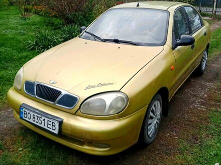 Дэу Ланос 2007 в Тернополе на Automoto.ua Желтый Дэу Ланос, объемом двигателя 1.4 л и пробегом 99 тыс. км за 1150 $, фото 1 на Automoto.ua