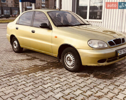 Жовтий Деу Ланос, об'ємом двигуна 1.39 л та пробігом 240 тис. км за 1700 $, фото 1 на Automoto.ua