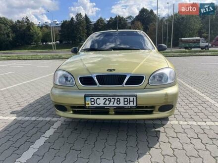 Желтый Дэу Ланос, объемом двигателя 1.5 л и пробегом 89 тыс. км за 2500 $, фото 1 на Automoto.ua