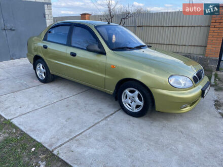 Дэу Ланос 2007 в Василькове на Automoto.ua Желтый Дэу Ланос, объемом двигателя 1.5 л и пробегом 207 тыс. км за 3000 $, фото 1 на Automoto.ua