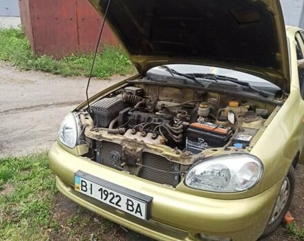 Жовтий Деу Ланос, об'ємом двигуна 1.4 л та пробігом 59 тис. км за 2000 $, фото 1 на Automoto.ua