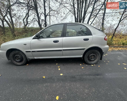 Серый Дэу Ланос, объемом двигателя 1.5 л и пробегом 210 тыс. км за 2200 $, фото 2 на Automoto.ua