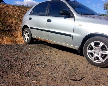 Серый Дэу Ланос, объемом двигателя 1.5 л и пробегом 65 тыс. км за 1600 $, фото 2 на Automoto.ua