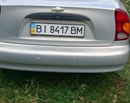 Серый Дэу Ланос, объемом двигателя 1.5 л и пробегом 200 тыс. км за 2000 $, фото 1 на Automoto.ua