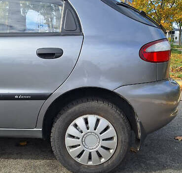 Серый Дэу Ланос, объемом двигателя 1.5 л и пробегом 189 тыс. км за 2600 $, фото 5 на Automoto.ua