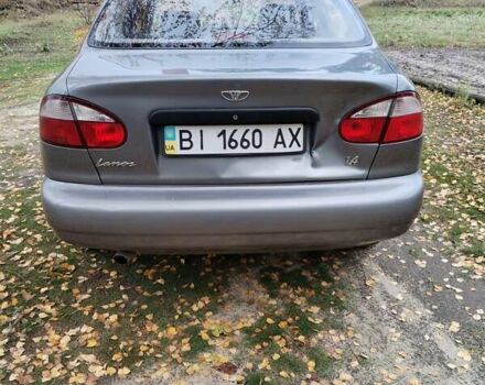 Сірий Деу Ланос, об'ємом двигуна 1.4 л та пробігом 55 тис. км за 2600 $, фото 7 на Automoto.ua