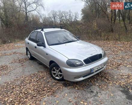 Серый Дэу Ланос, объемом двигателя 1.5 л и пробегом 300 тыс. км за 2200 $, фото 1 на Automoto.ua