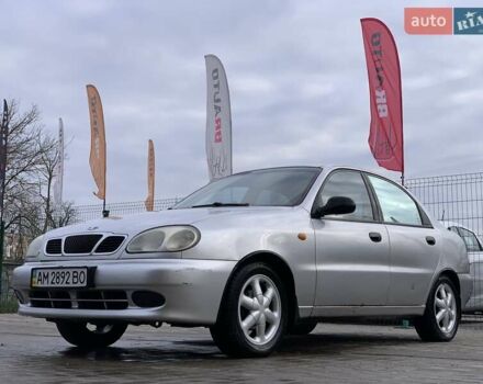 Серый Дэу Ланос, объемом двигателя 1.5 л и пробегом 164 тыс. км за 1655 $, фото 2 на Automoto.ua