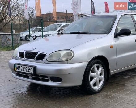 Серый Дэу Ланос, объемом двигателя 1.5 л и пробегом 164 тыс. км за 1655 $, фото 3 на Automoto.ua