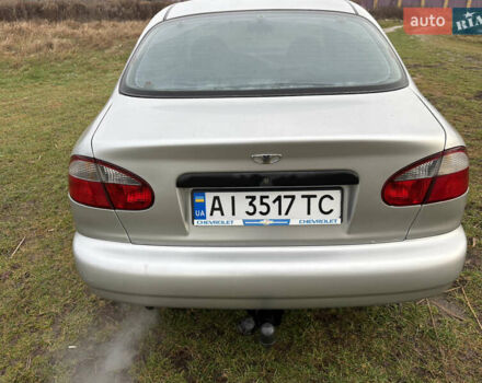 Серый Дэу Ланос, объемом двигателя 1.5 л и пробегом 309 тыс. км за 2000 $, фото 14 на Automoto.ua