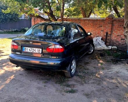 Серый Дэу Ланос, объемом двигателя 1.5 л и пробегом 300 тыс. км за 1550 $, фото 2 на Automoto.ua