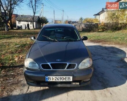 Серый Дэу Ланос, объемом двигателя 1.5 л и пробегом 220 тыс. км за 1021 $, фото 4 на Automoto.ua