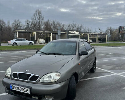 Серый Дэу Ланос, объемом двигателя 1.5 л и пробегом 220 тыс. км за 1300 $, фото 4 на Automoto.ua